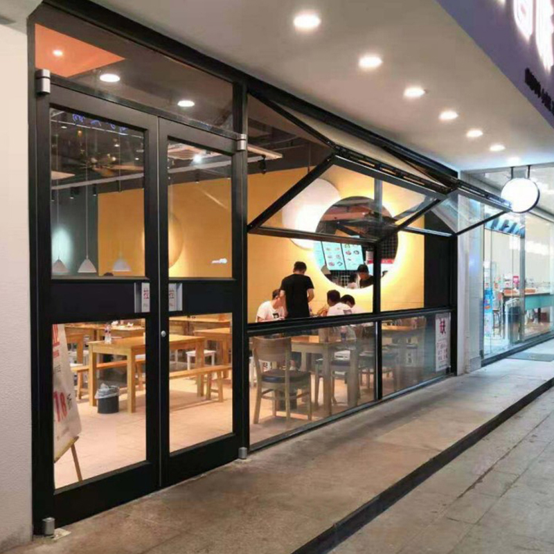 Custom Thermal Break Aluminum Fold Up Windows