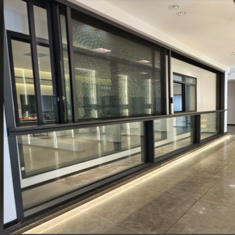 Custom Aluminum Horizontal Sliding Glass Windows