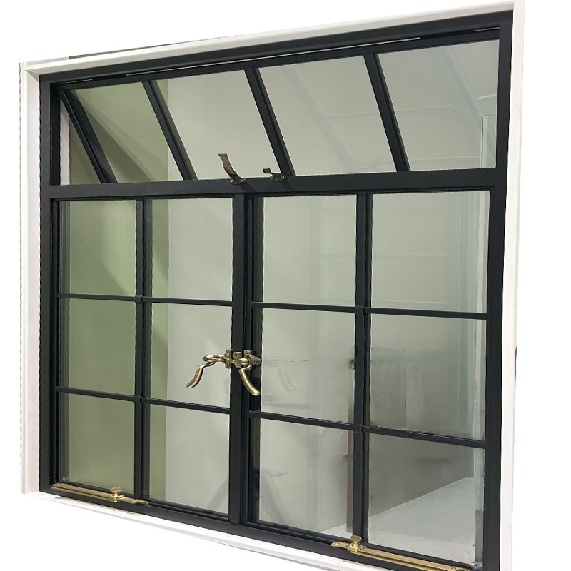Weatherproof Custom Steel Frame Windows for Commercial Building