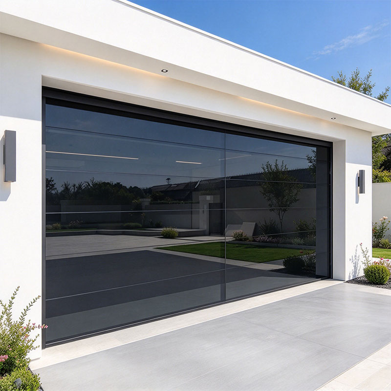 Full View Insulated Tempered Glass Garage Door