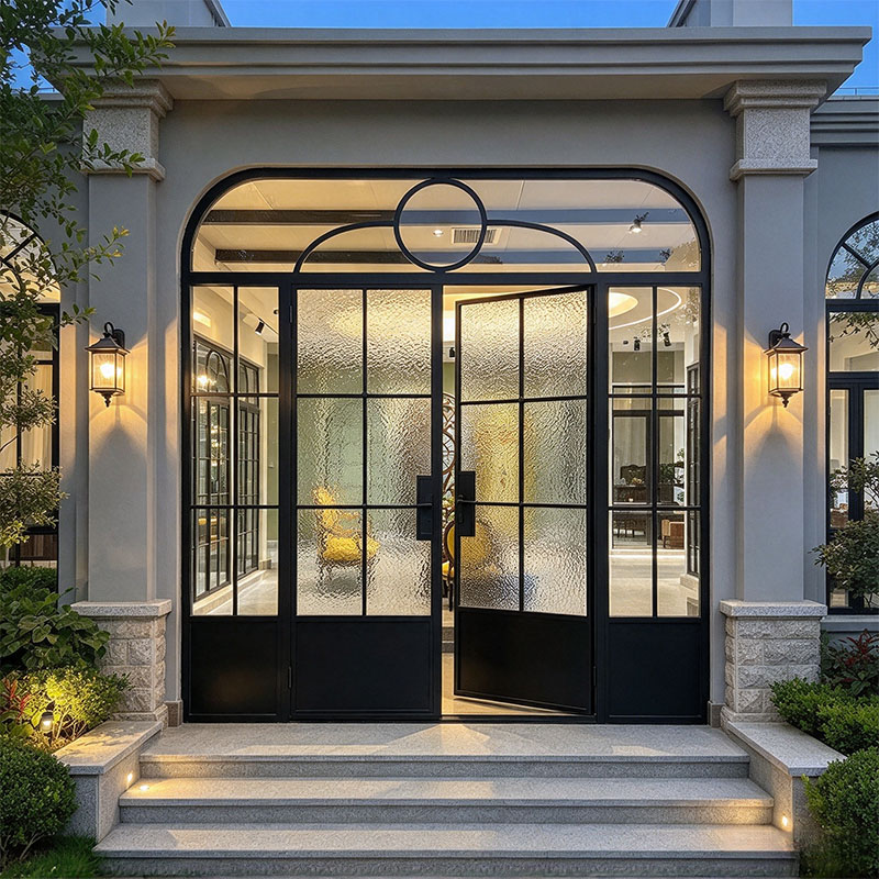 Custom Steel Glazed Casement Door